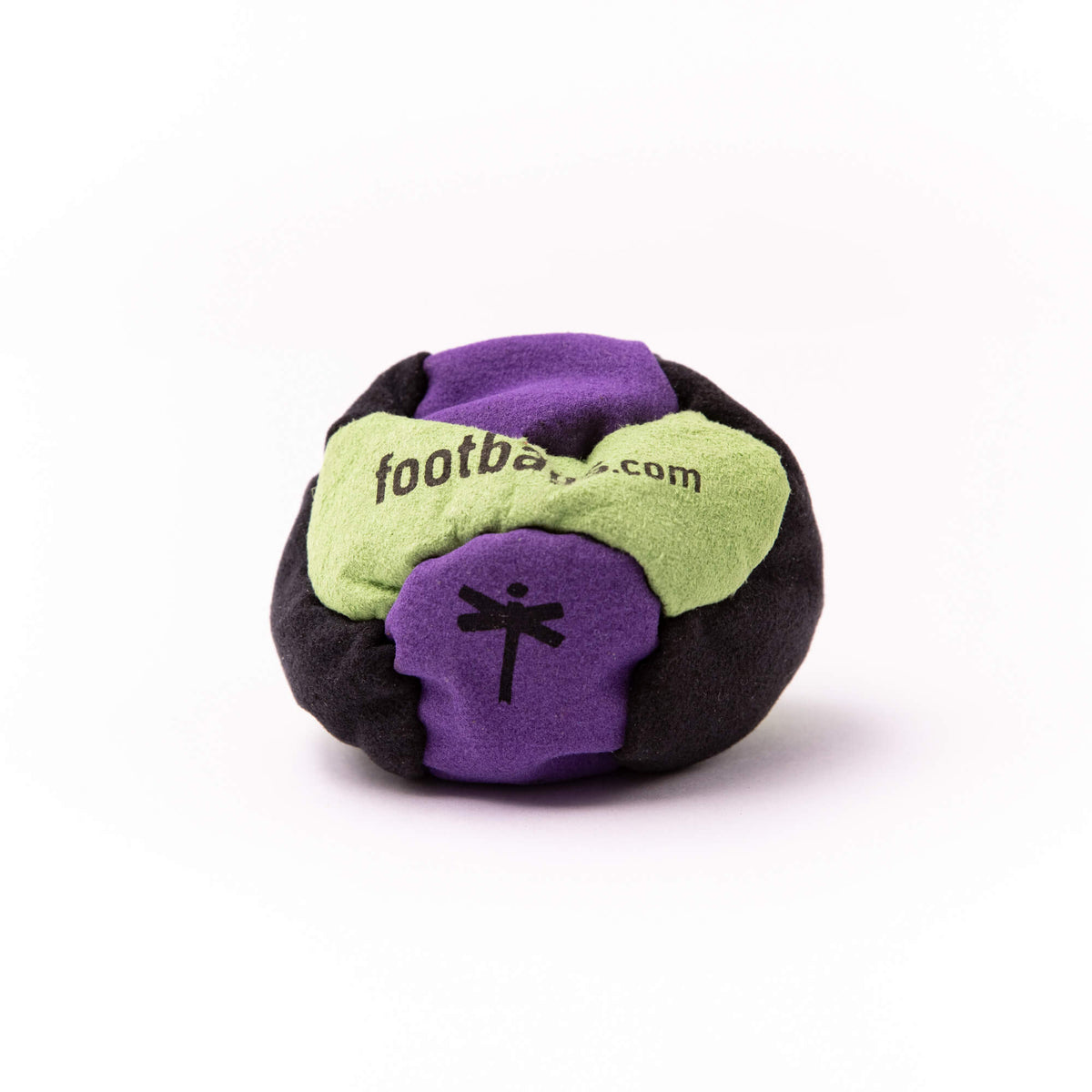 Whirl 6 Panel Metal Filled Footbag (Hacky Sack)