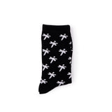 Dragonfly crew socks