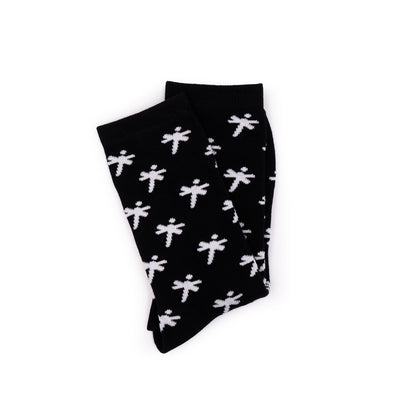 Dragonfly crew socks