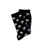 Dragonfly crew socks