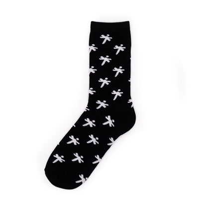 Dragonfly crew socks