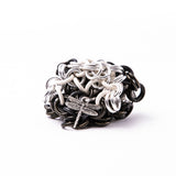 Chainmail Footbag - Monochrome
